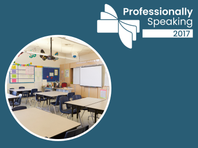 Professionally Speaking 2017: The Future of Welsh education